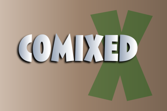 Comixed: The Bold, Playful Font for Joyful Designs