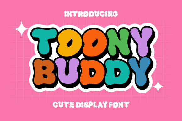 Discover the Playful Charm of Toony Buddy Font