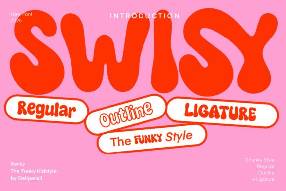 Swisy: The Ultimate Playful Display Font for Creative Projects