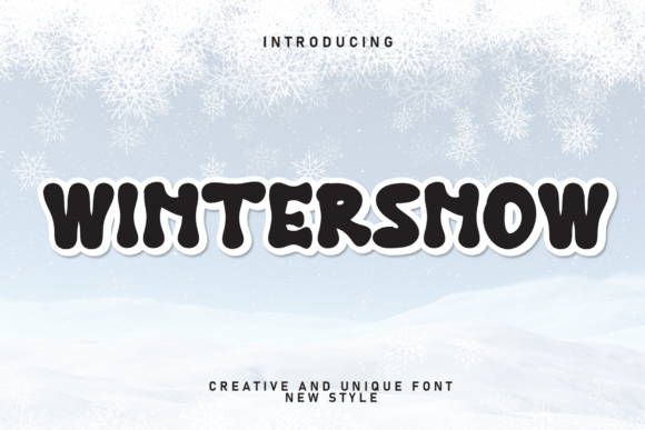 Wintersnow: A Charming Handwritten Font for Joyful Designs