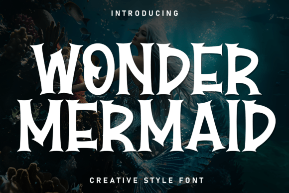 Wonder Mermaid: A Sweet Handwritten Font for Charming Designs