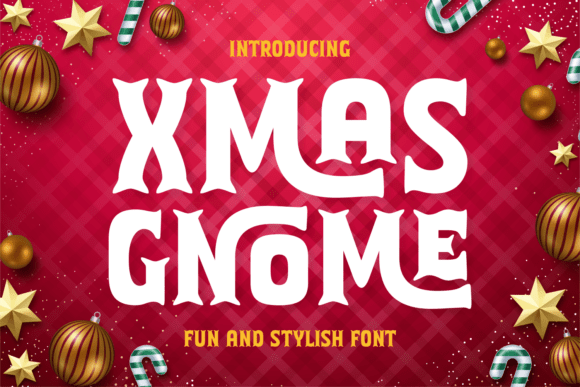 Xmas Gnome: A Magical Font for Your Holiday Designs